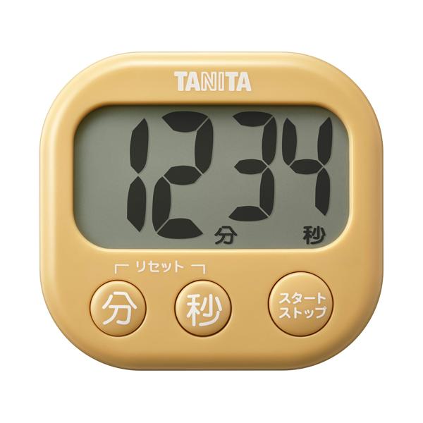 タニタ TD429YL 抗菌でか見えタイマー マスタードイエロー TANITA 【SB05890】