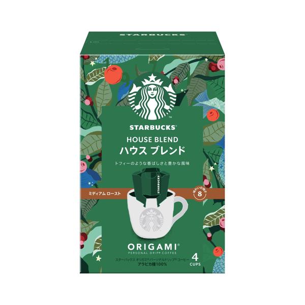 ネスレ スターバックス オリガミ パーソナル ドリップ コーヒー ハウス ブレンド 4袋 Nestle 【SB06101】