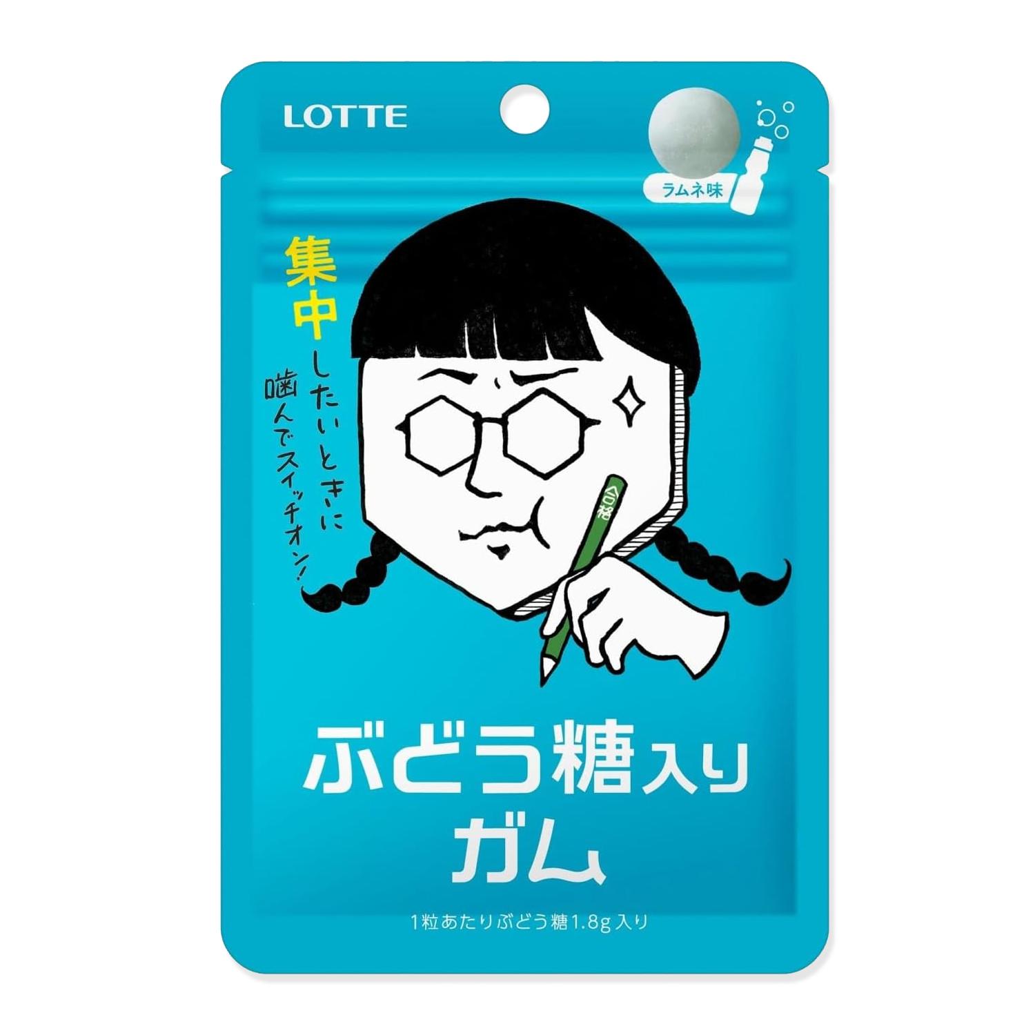 Other - ロッテ ぶどう糖入りガム 18g お菓子 おやつ ガム ブドウ糖 ラムネ 【SB06927】