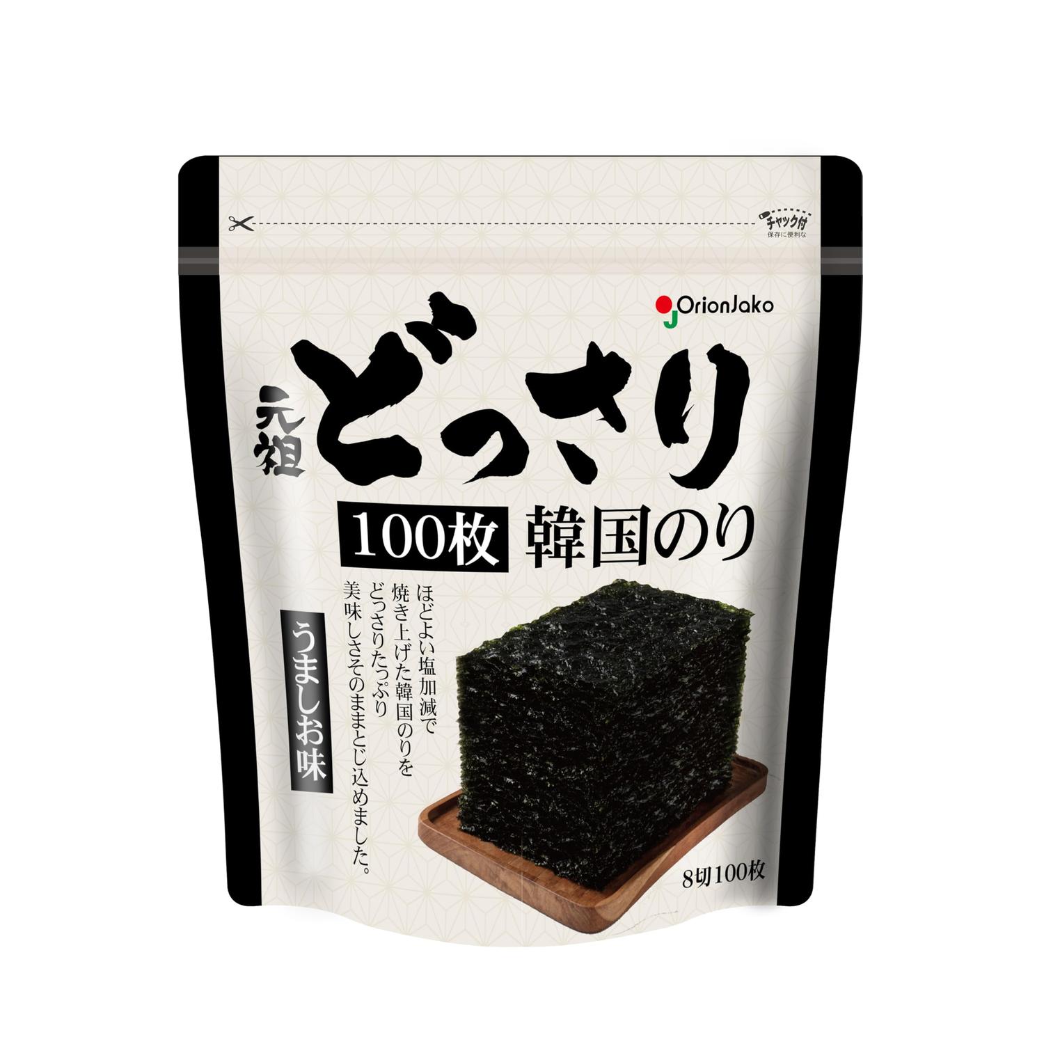 ■食品 ■韓国 ■オリオンジャコー ■成分 乾のり（韓国産）、コーン油、オリーブ油、エゴマ油、ごま油、砂糖、食塩 ■広告文責：Think Rich Store TEL 082-881-1870 掲載商品の仕様や付属品等の詳細につきましては メーカーに準拠しておりますので メーカーホームページにてご確認下さいますよう よろしくお願いいたします。 当店は他の販売サイトとの併売品があります。 ご注文が集中した時、システムのタイムラグにより在庫切れとなる場合があります。 その場合はご注文確定後であってもキャンセルさせて頂きますのでご了承の上ご注文下さい。