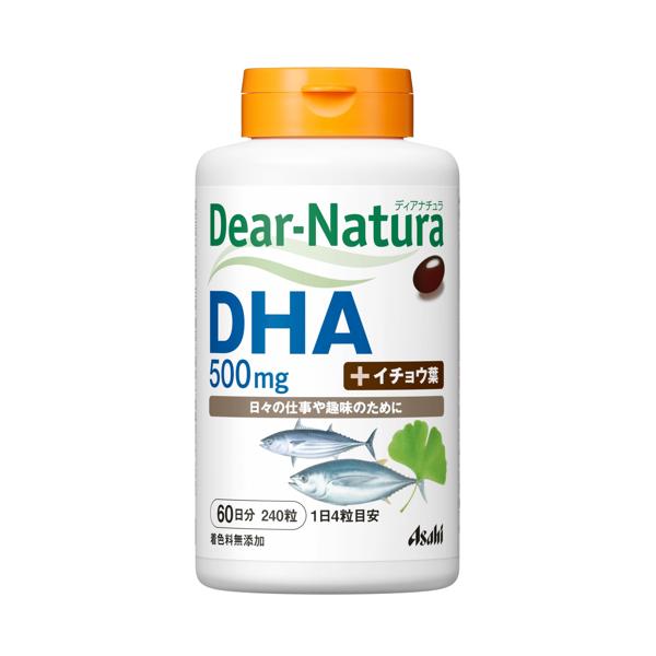 アサヒ ディアナチュラ DHA with イチョウ葉 240粒 【SB07748】