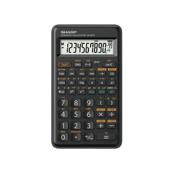 シャープ EL-501TX EL501TX 関数電卓エントリーモデル ピタゴラス ブラック系 関数電卓 SHARP 【SB07904】