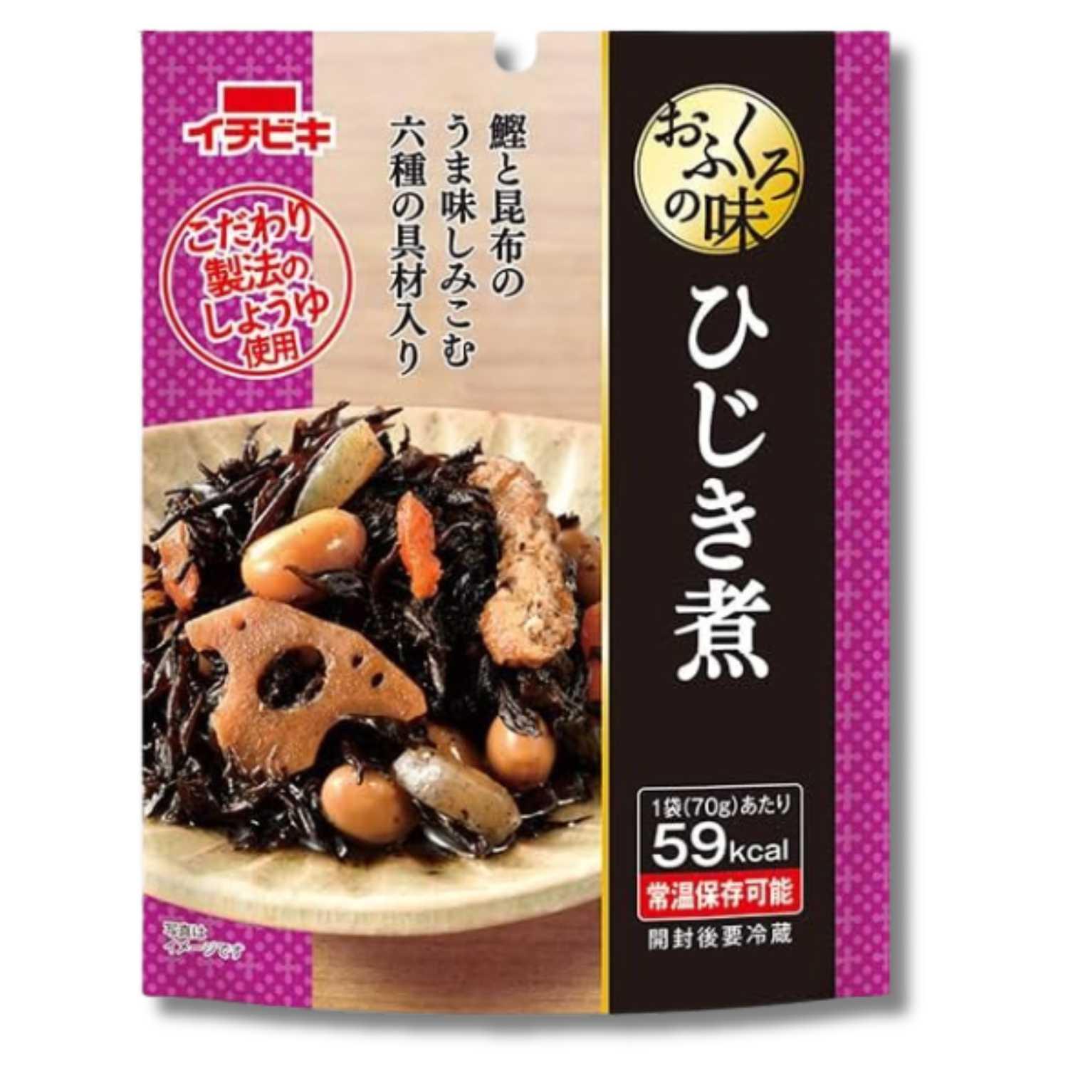 イチビキ おふくろの味 ひじき煮 70g 【SB08093】