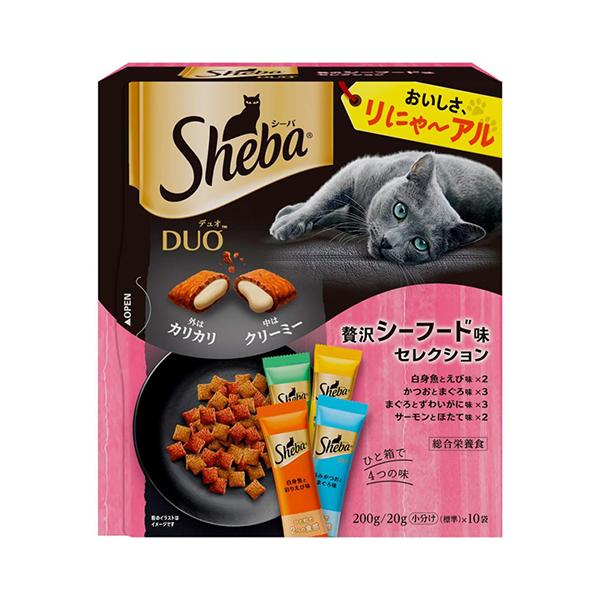 樂天商城 - シーバデュオ 贅沢シーフード味セレクション 200g 【SB08644】
