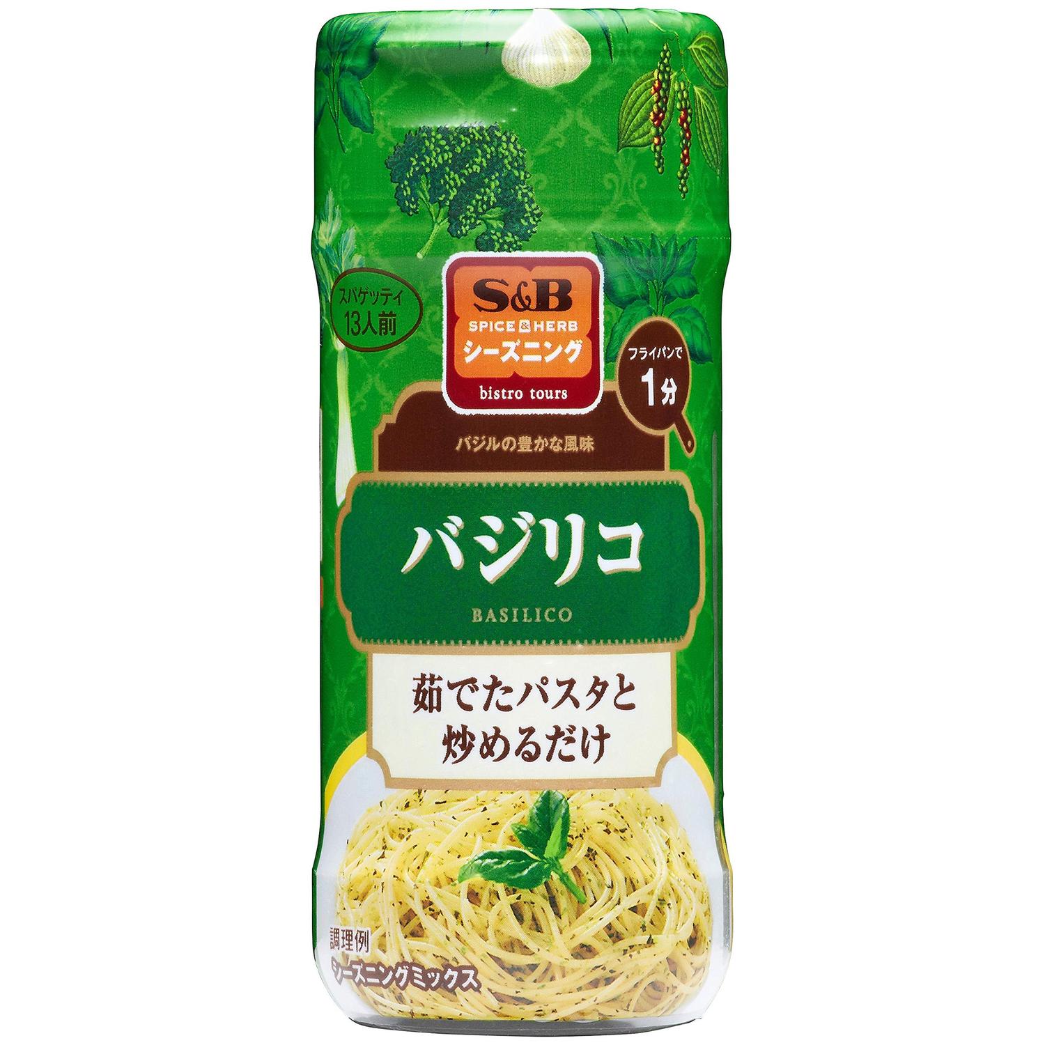 エスビー食品 SPICE&HERBシーズニング バジリコ（ボトル） 40g 【SB09502】