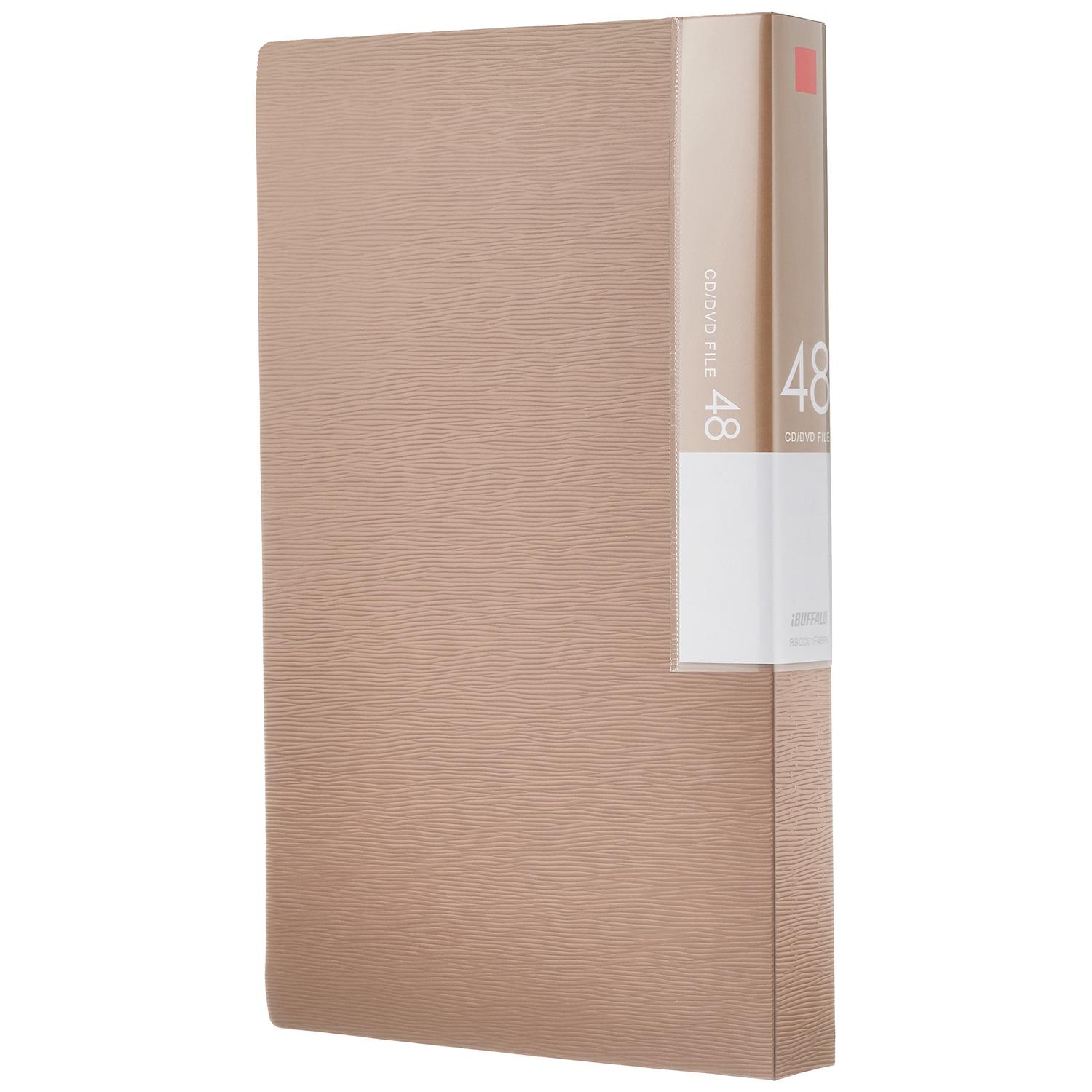 �Хåե����� BSCD01F48BG �١����� CD&DVD�ե����륱���� �֥å������� 48���Ǽ BUFFALO ��SB09598��