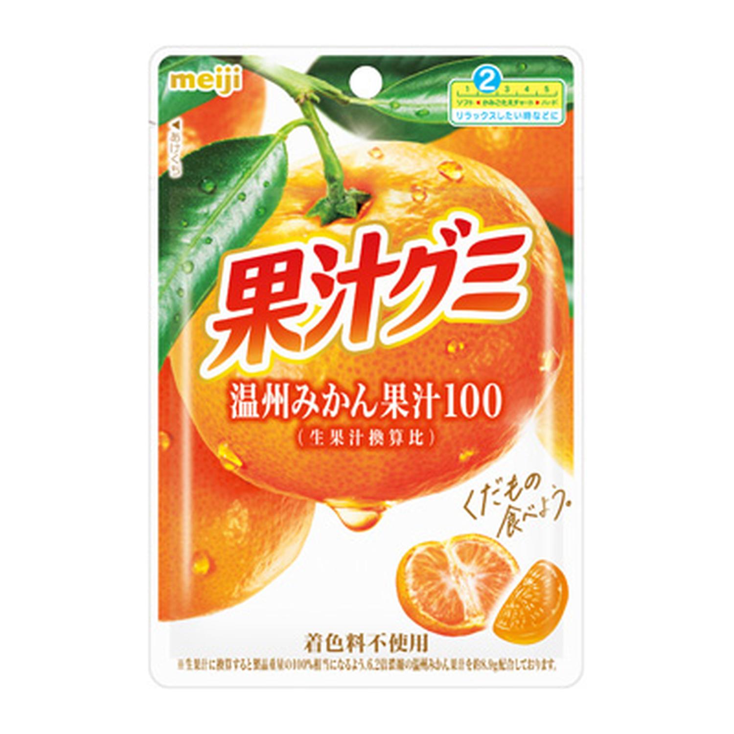 ■食品 ■ 日本 ■明治 ■成分 水あめ（国内製造）、砂糖、濃縮うんしゅうみかん果汁、ゼラチン、還元難消化性デキストリン、植物油脂、でん粉／酸味料、香料、ゲル化剤（ペクチン）、光沢剤、（一部にりんご・ゼラチンを含む） ■広告文責：Think Rich Store TEL 082-881-1870 掲載商品の仕様や付属品等の詳細につきましては メーカーに準拠しておりますので メーカーホームページにてご確認下さいますよう よろしくお願いいたします。 当店は他の販売サイトとの併売品があります。 ご注文が集中した時、システムのタイムラグにより在庫切れとなる場合があります。 その場合はご注文確定後であってもキャンセルさせて頂きますのでご了承の上ご注文下さい。