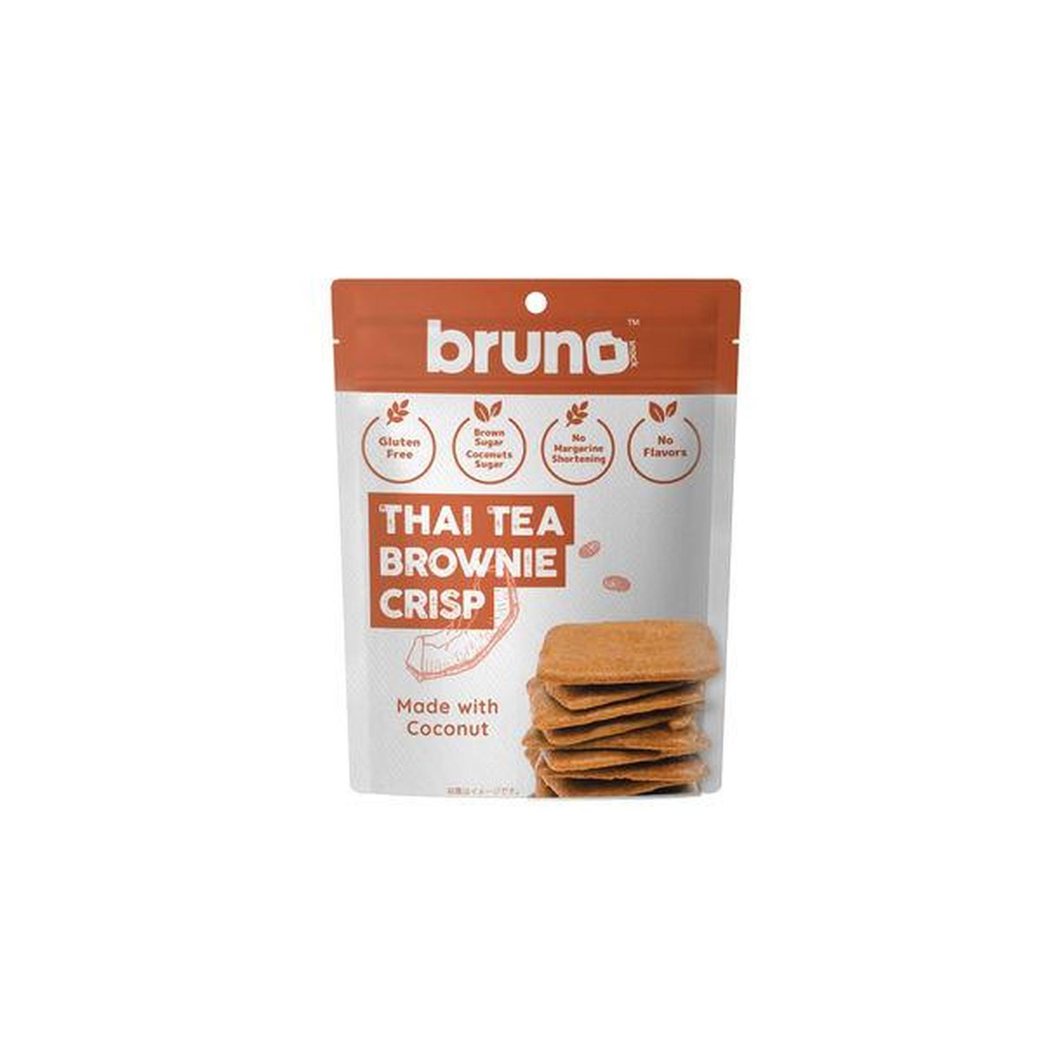 ■食品 ■タイ ■ブルーノスナック ■成分 コナッツ粉、ココナッツ油、ココナッツシュガー、タピオカ澱粉、紅茶粉末、卵白（卵を含む）、ブラウンシュガー、全粉乳、ココアバター、食塩 ■広告文責：Think Rich Store TEL 082-881-1870 掲載商品の仕様や付属品等の詳細につきましては メーカーに準拠しておりますので メーカーホームページにてご確認下さいますよう よろしくお願いいたします。 当店は他の販売サイトとの併売品があります。 ご注文が集中した時、システムのタイムラグにより在庫切れとなる場合があります。 その場合はご注文確定後であってもキャンセルさせて頂きますのでご了承の上ご注文下さい。