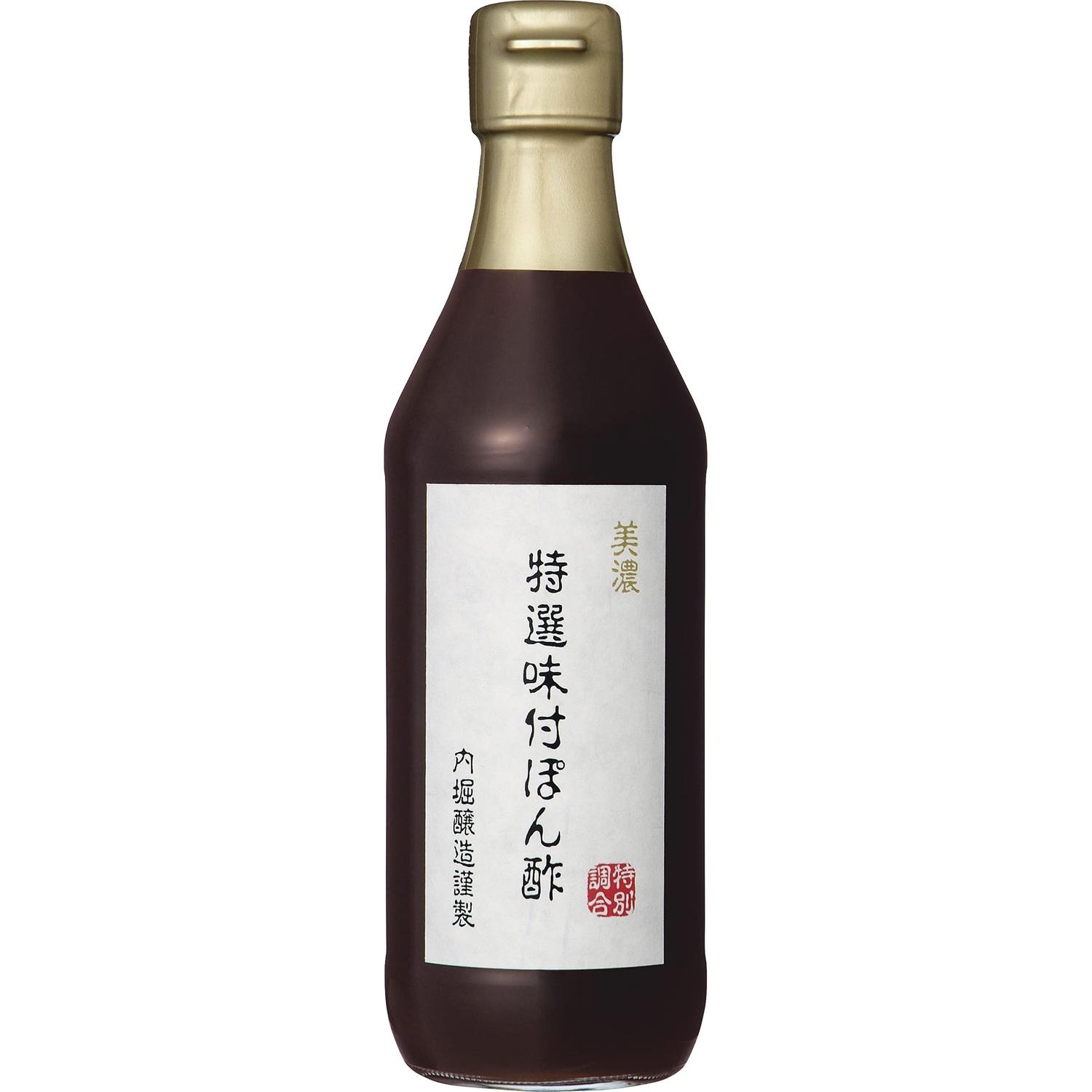■食品 ■日本 ■内堀醸造 ■成分 しょうゆ（大豆・小麦を含む）、醸造酢、かつお昆布だし、砂糖、かんきつ果汁（すだち、ゆず）、食塩 ■広告文責：Think Rich Store TEL 082-881-1870 掲載商品の仕様や付属品等の詳細につきましては メーカーに準拠しておりますので メーカーホームページにてご確認下さいますよう よろしくお願いいたします。 当店は他の販売サイトとの併売品があります。 ご注文が集中した時、システムのタイムラグにより在庫切れとなる場合があります。 その場合はご注文確定後であってもキャンセルさせて頂きますのでご了承の上ご注文下さい。