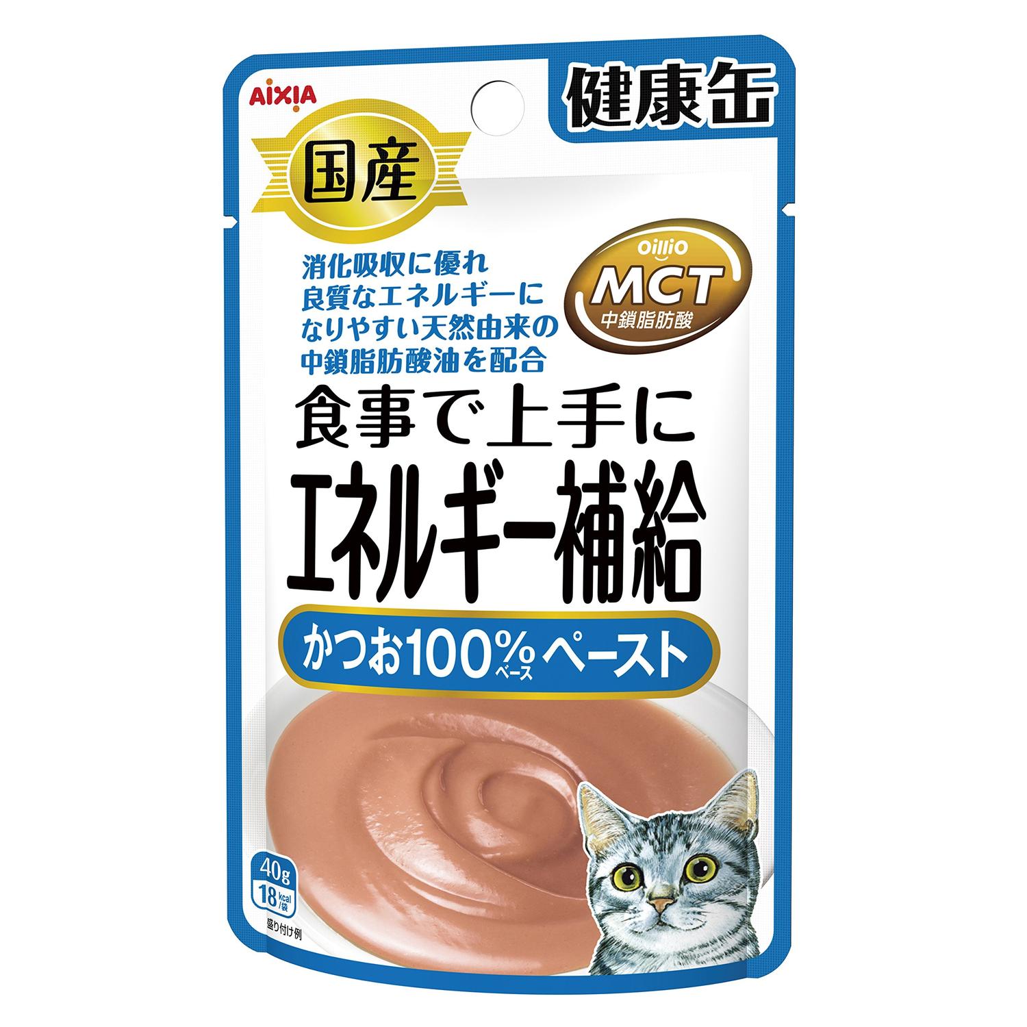 Rakuten - アイシア 健康缶パウチ エネルギー補給 かつおペースト 40g キャットフード 【SB10540】