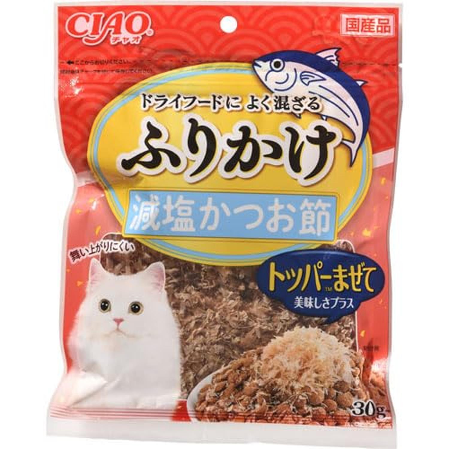 いなばペットフード CIAO ふりかけ 減塩 かつお節 30g 【SB10851】