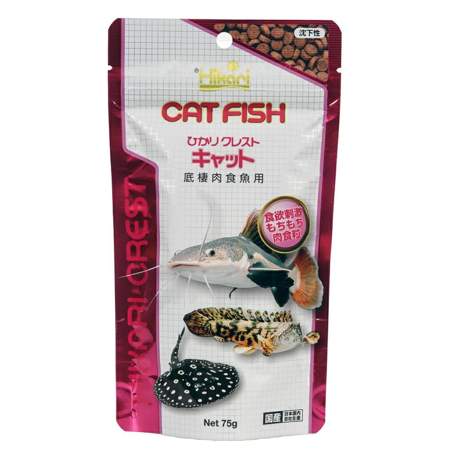 キョーリン ヒカリ ひかりクレストキャット 75g 肉食魚 【SB11683】