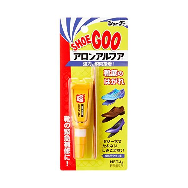 シューグー アロンアルファ 瞬間接着剤 靴底のはがれ クリア Free Shoe Goo 【SB12094】