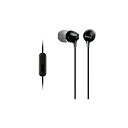 ソニー MDR-EX15AP B ブラック イヤホン カナル型 リモコン・マイク付き 【SB12236】(2)