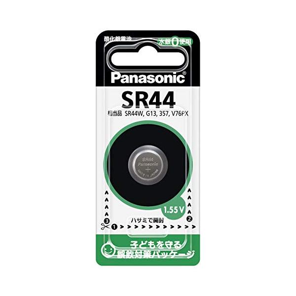 Rakuten - パナソニック SR44P 酸化銀電池 コイン形 1個入 【SB12344】