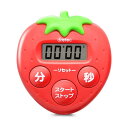 ドリテック T-564RD いちごタイマー レッド 抗菌タイプ dretec 【SB12434】