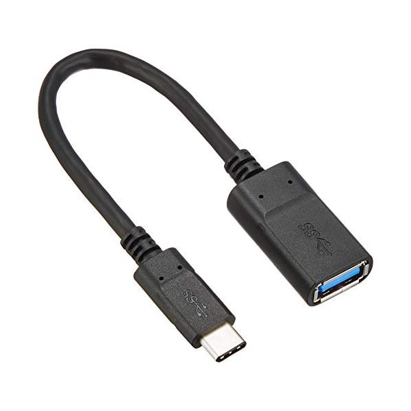 エレコム MPA-AFCM01NBK USB TYPE C ケーブル タイプC (USB C to USB Aメス ) 変換ケーブル 0.15m ブラック 