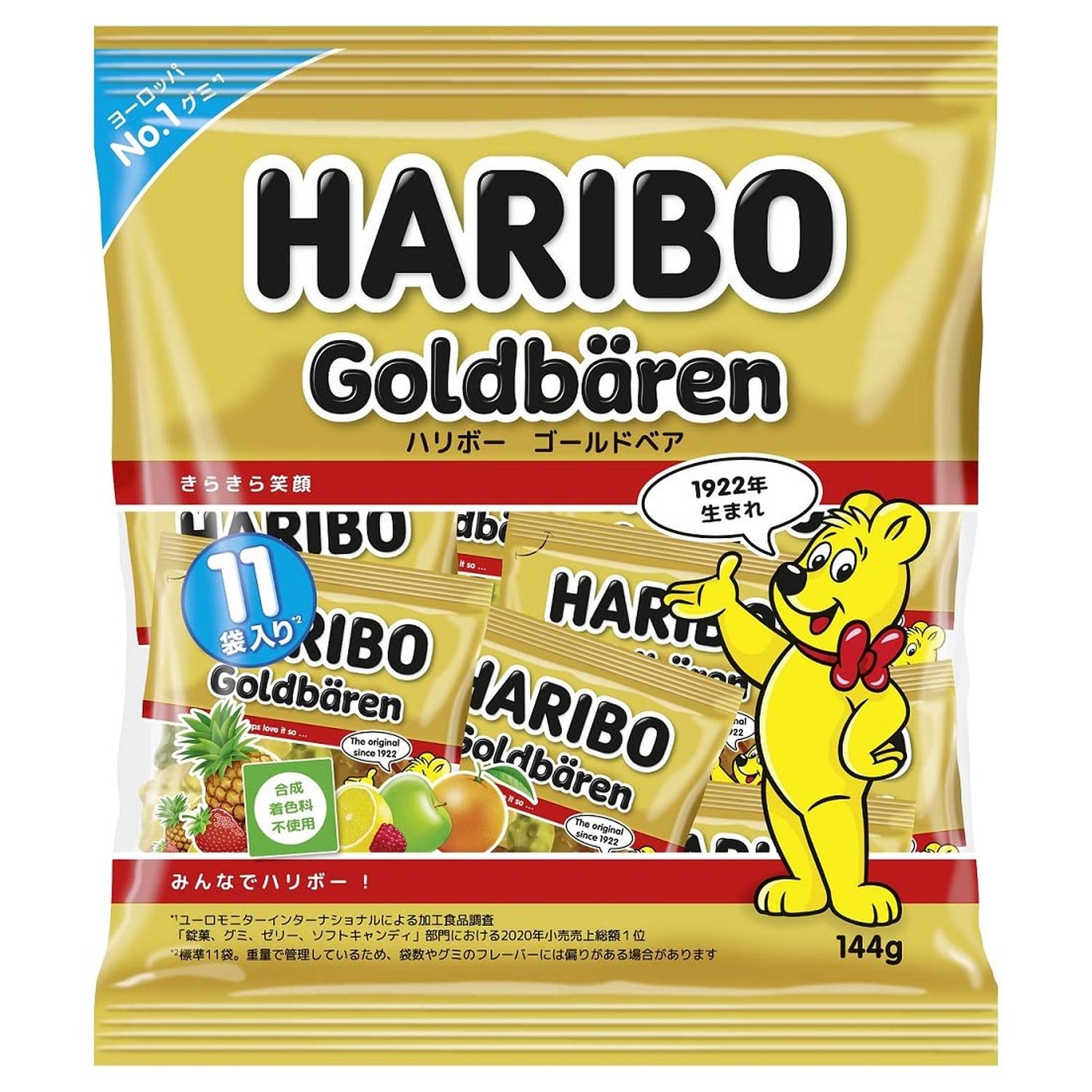 ■食品 ■ドイツ ■ハリボー ■成分 水あめ、砂糖、ゼラチン、ぶどう糖、濃縮還元果汁(りんご、ストロベリー、ラズベリー、オレンジ、レモン、パインアップル)/クエン酸、着色料( 果汁、フラボノイド、スピルリナ青、アントシアニン)、香料、光沢剤、(一部にオレンジ・キウイ・りんご・ゼラチンを含む) ■広告文責：Think Rich Store TEL 082-881-1870 掲載商品の仕様や付属品等の詳細につきましては メーカーに準拠しておりますので メーカーホームページにてご確認下さいますよう よろしくお願いいたします。 当店は他の販売サイトとの併売品があります。 ご注文が集中した時、システムのタイムラグにより在庫切れとなる場合があります。 その場合はご注文確定後であってもキャンセルさせて頂きますのでご了承の上ご注文下さい。