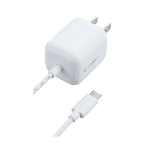エレコム MPA-ACCP7930WH AC充電器 スマホ・タブレット用 USB Type-C 30W USB-C ケーブル一体型 1.5m ホワイト ELECOM 【SB13850】 エレコム MPA-ACCP7930WH AC充電器 スマホ・タブレット用 USB Type-C 30W USB-C ケーブル一体型 1.5m ホワイト ELECOM 【SB13850】