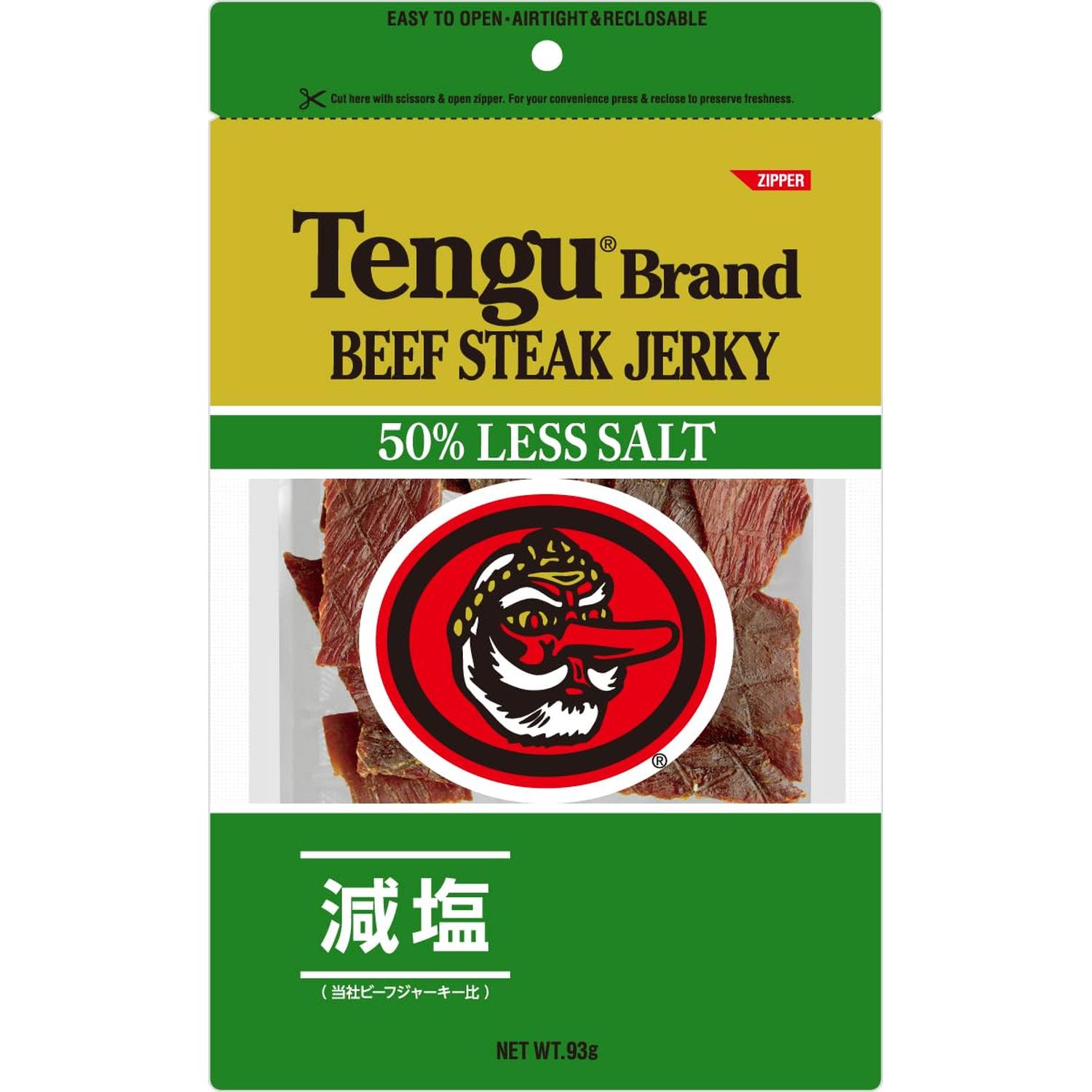 ■食品 ■日本 ■テング ■成分 牛肉、醤油、砂糖、胡椒、オニオン末、ガーリック末、しょうが／調味料(無機塩等)、酸化防止剤(エリソルビン酸Na)、発色剤(亜硝酸Na) ■広告文責：Think Rich Store TEL 082-881-1870 掲載商品の仕様や付属品等の詳細につきましては メーカーに準拠しておりますので メーカーホームページにてご確認下さいますよう よろしくお願いいたします。 当店は他の販売サイトとの併売品があります。 ご注文が集中した時、システムのタイムラグにより在庫切れとなる場合があります。 その場合はご注文確定後であってもキャンセルさせて頂きますのでご了承の上ご注文下さい。