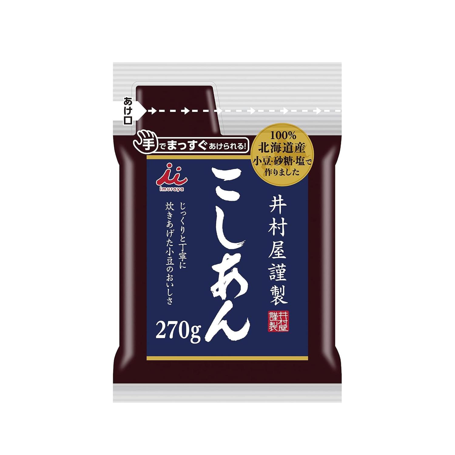 ■食品 ■日本 ■井村屋 ■成分 生あん(小豆)(国内製造)、砂糖、食塩 ■広告文責：Think Rich Store TEL 082-881-1870 掲載商品の仕様や付属品等の詳細につきましては メーカーに準拠しておりますので メーカーホームページにてご確認下さいますよう よろしくお願いいたします。 当店は他の販売サイトとの併売品があります。 ご注文が集中した時、システムのタイムラグにより在庫切れとなる場合があります。 その場合はご注文確定後であってもキャンセルさせて頂きますのでご了承の上ご注文下さい。