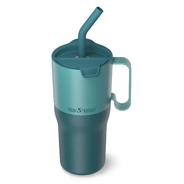 【SALE 20%OFF】Klean Kanteen ライズ タンブラー 26oz ハンドル付ストロー付 ステンレス製 保温 保冷 食器洗い乾燥機対応 193221766 バレリーブルー / ブリタニーブルー / ダスティオーキッド / アイスバーグ / ブラック thirdspace-10000318 THIRD space札幌 サンプル画像3