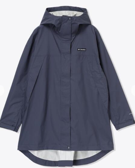 【SALE 20%OFF】Colombia ウィメンズジプシーバーズIIロングジャケット 防水透湿機能 女性 ウィメンズ レイン 雨 スプリングコート 　春 秋 アウトドア キャンプ タウンユース PL6914 Ancient Fossil India Ink thirdspace-10000198 THIRD space札幌 サンプル画像3