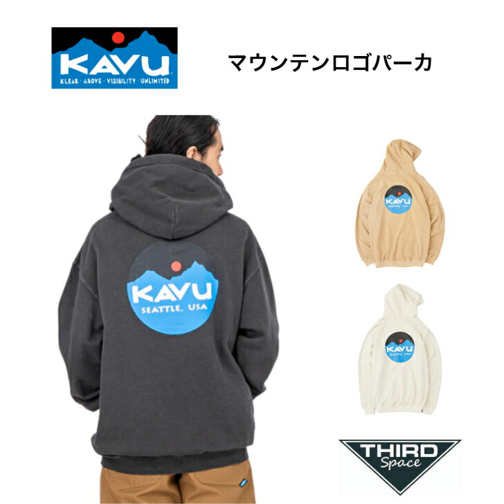 商品情報素材/材質コットン80％、ポリエステル20％サイズ/寸法M 肩幅 57 身幅 60 着丈 69 そで丈 57L 肩幅 62 身幅 65 着丈 65 そで丈 60XL 肩幅 64 身幅 67 着丈 73 そで丈 62注意モニター発色の具合により色合いが異なる場合がございます。この商品は当店実店舗でも販売しております。在庫数の更新は随時行っておりますが、お買い上げいただいた商品が、品切れになってしまうこともございます。その場合、お客様には必ず連絡をいたしますが、万が一入荷予定がない場合は、キャンセルさせていただく場合もございますことをあらかじめご了承ください。【SALE 20％OFF】 KAVU マウンテンロゴパーカ トップス パーカー 長袖 マウンテンロゴ バックプリント ジャパンフィット ブラック マスタード アイボリー 全3色 送料無料 【SALE 20％OFF】 背中で語る、自然と街をつなぐ一枚 アウトドアスピリットを日常に溶け込ませる「KAVU メンズ マウンテンロゴパーカ」は、シンプルなジップアップパーカに、KAVUらしい個性を添えた一枚。フロントは控えめなレターロゴでミニマルに、背面にはブランドを象徴するマウンテンロゴを大胆にプリント。街でも自然の中でも、さりげなく視線を集める存在感を放ちます。ベースカラーは使いやすい3色展開。どんなボトムスとも相性が良く、コーディネートの幅が広がります。柔らかな肌触りの生地は、外出時はもちろん、家でのリラックスタイムにもぴったり。ジャパンフィット仕様で、日本人の体型にフィットするサイズ感も魅力です。一枚でさらりと羽織るのはもちろん、ベストやシェルジャケットのインナーとしても活躍。朝のコーヒータイム、夕暮れのビールタイム、週末のキャンプや街歩きなど、どんなシーンにも自然と馴染む万能アイテムです。シアトル発のKAVUが届ける、毎日をENJOYするための一枚。アウトドアの空気を感じながら、今日という日をもっと自由に、もっと楽しく。 5