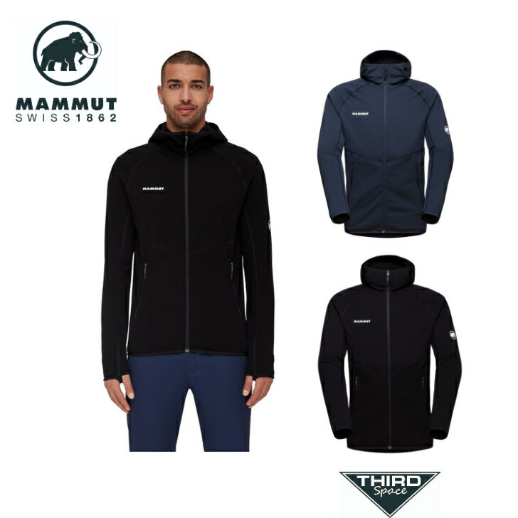 MAMMUT Aconcagua ML Jacket AF Men マムート アコンカグア ミッドレイヤー ジャケット アジアンフィット 1014-04292 トップス フリースジャケット アウトドア キャンプ ミッドレイヤー 軽量