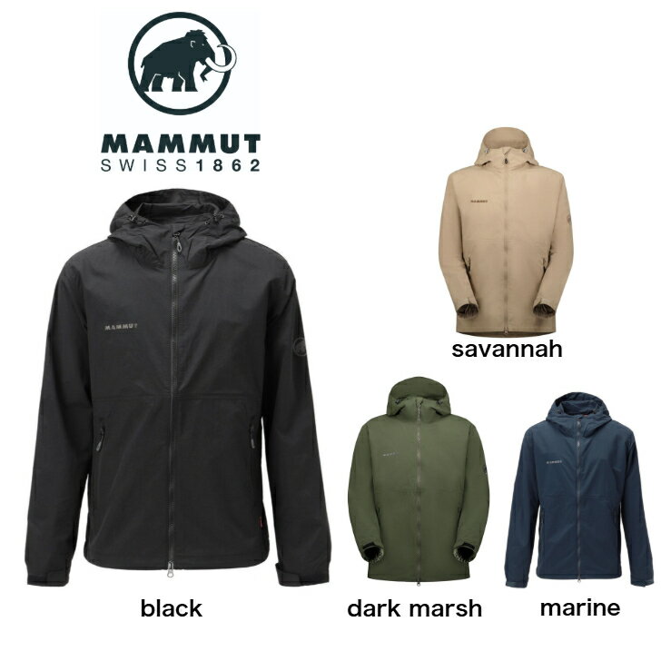 Rakuten - マムート MAMMUT Hiking WB Hooded Jacket AF Men ハイキング ウィンドブレーカー フーデッド ジャケット アジアンフィット アウトドア ジャケット メンズ 1012-00391 7517 ウインドブレーカー パーカー ジャケット アウトドア キャンプ 送料無料