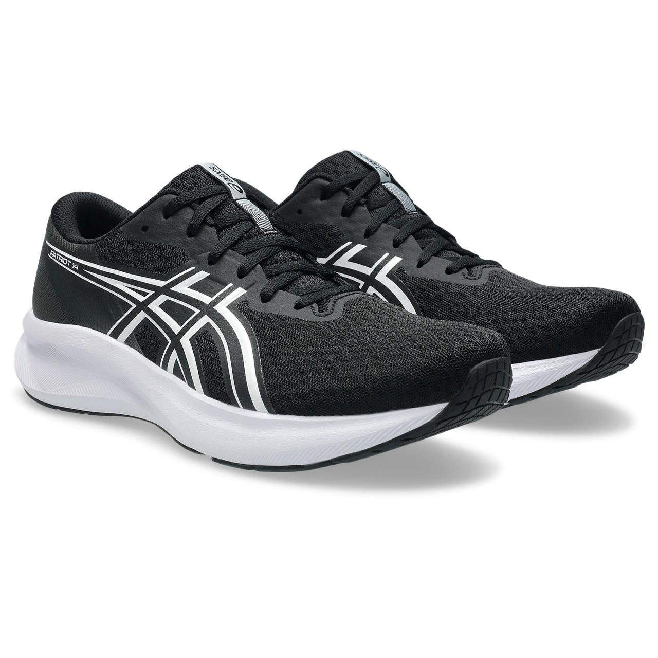樂天商城 - アシックス PATRIOT 14 1011C050 ランニングシューズ 002 BLACK/WHITE Running ランニング シューズ（メンズ）