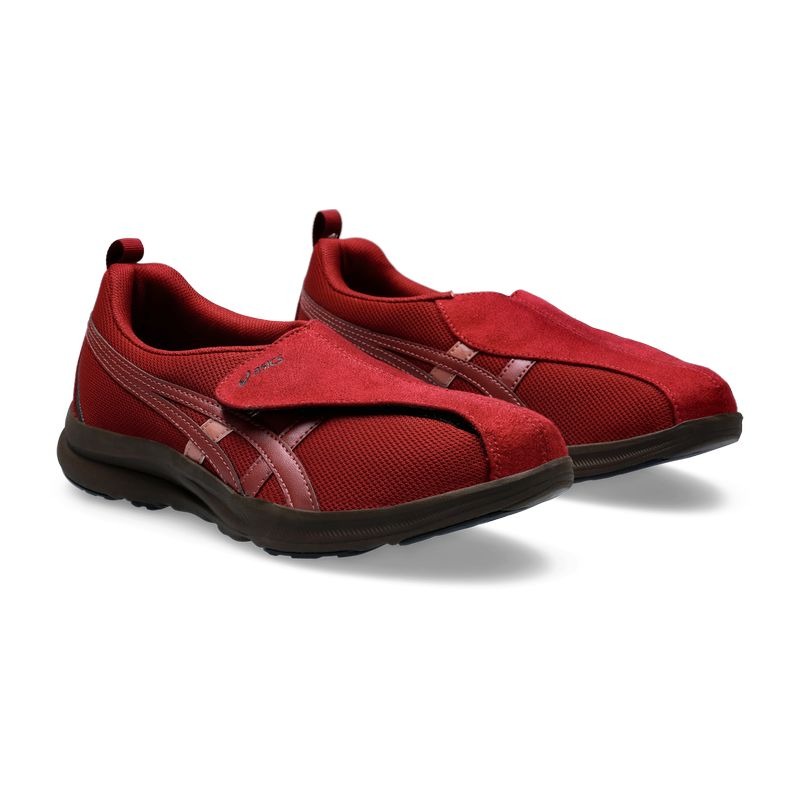 樂天商城 - アシックス LIFEWALKER W018 1242A018 ライフウォーカー 600 ワイン×ラベンダー WELLNESS WALKER シューズ（レディース）