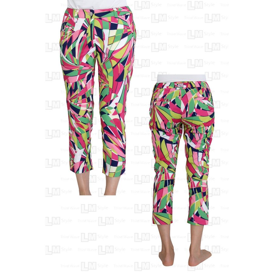 レディース ラウドマウス カプリパンツ (Pink Champagne ピンクシャンパン) 726204(037) 春夏【日本規格】【50%off】【新品】 Loudmouth 16SS 七部丈 レディス 女性用 ボトムス