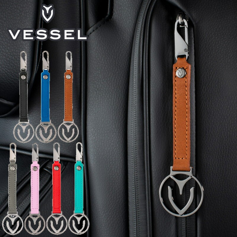 樂天商城 - VESSEL ベゼル メダリオン ロゴ プル 天然皮革 Medallion Logo Pull 【メール便発送】【新品】TAAR 本革 レザー キャディバッグ