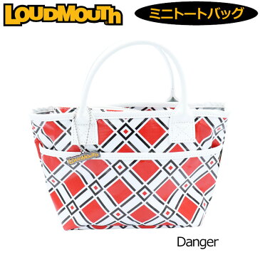 ラウドマウス ミニトートバッグ Danger デンジャー LM-RP0006/769992(198) 【Newest】【日本規格】【新品】 19SS Loudmouth ゴルフ用バッグ 派手