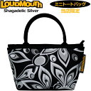 ラウドマウス ミニトートバッグ Shagadelic Silver シャガデリックシルバー LM-RP0008 772983(202) 2WF2 Loudmouth ゴルフ用バッグ 派手 ゴルフ用品