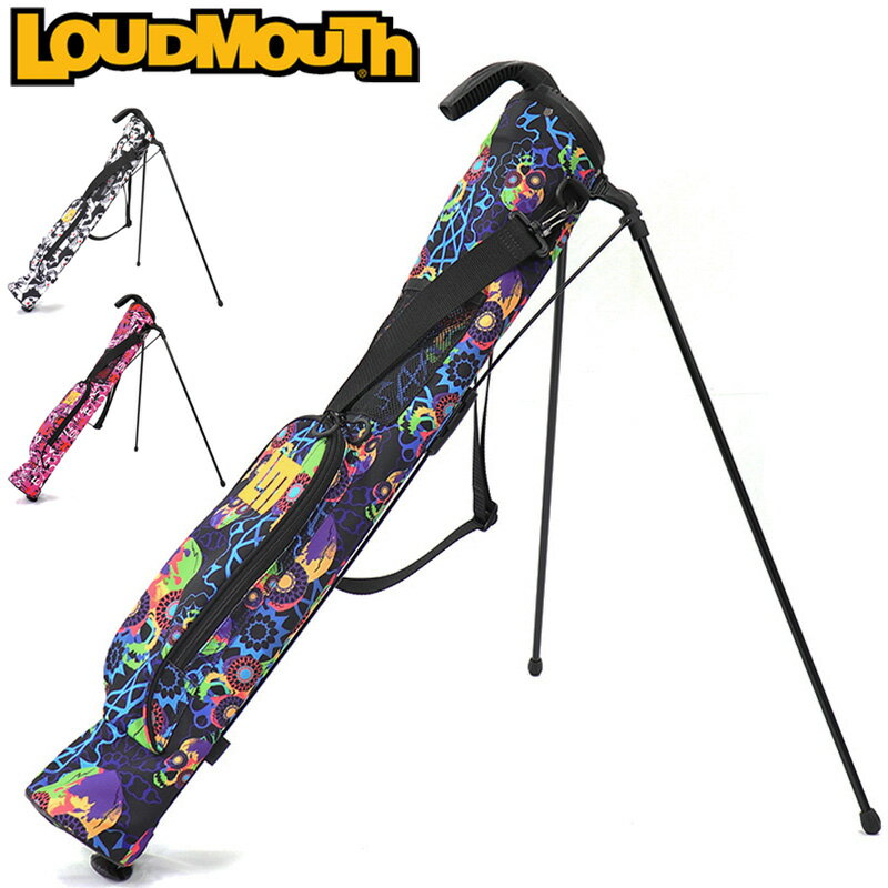 ラウドマウス セルフスタンドキャリーバッグ LM-CC0006 773985 【日本規格】【新品】3WF2 Loudmouth Self Stand Bag 派手 な 柄 セルフスタンドバッグ クラブケース SEP3