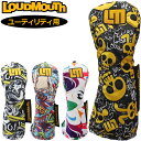 ラウドマウス ヘッドカバー ユーティリティ用 LM-HC0019CH/UT 774996 【メール便発送】【新品】TCBR Loudmouth UT用 カバー ...