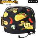 ラウドマウス ヘッドカバー アイアンカバー Tacos タコス LM-HC0008/IR 761982(285) アイアン用 1SS2 Loudmouth ゴルフ用品 派手 な