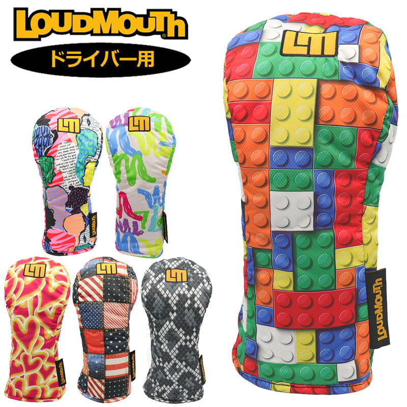 ラウドマウス 2025 ヘッドカバー ドライバー用 LM-HC0019CH/DR 775993 【メール便発送】【新品】25FW Loudmouth DR 1W...