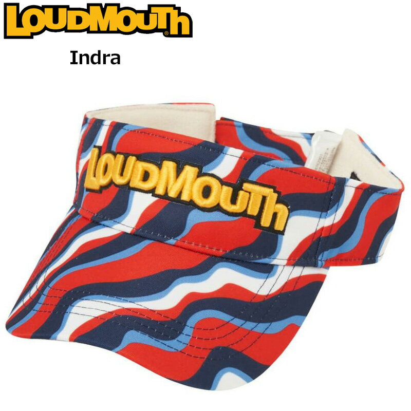 ラウドマウス バイザー Indra インドラ 762901 314 【日本規格】【新品】2SS2 Loudmouth 帽子 派手 サンバイザー メンズ レディース VISOR APR3