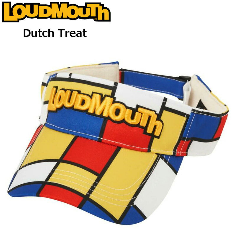 ラウドマウス バイザー Dutch Treat ダッチトリート 762901 321 【日本規格】【新品】2SS2 Loudmouth 帽子 派手 サンバイザー メンズ レディース VISOR APR3