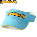 ラウドマウス コットン バイザー 762946(996) Light Blue ライトブルー 【日本規格】【新品】RAAR Loudmouth 帽子 シンプル ...