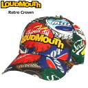 ラウドマウス キャップ Retro Crown レトロクラウン 763902(354) 【日本規格】【新品】3SS2 Loudmouth 帽子 派手 シンプル メンズ レディース APR1