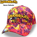 ラウドマウス キャップ Neon Nebula ネオンネビュラ 763902(367) 【日本規格】【新品】SAAR Loudmouth 帽子 派手 シンプル ...