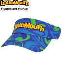 ラウドマウス バイザー Fluorescent Marble フローレッセントマーブル 763903(353) 【日本規格】【新品】SAAR Loudmouth...