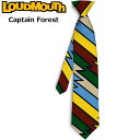 【均一SALE】ラウドマウス シルクネクタイ Captain Forest キャプテンフォレスト【新品】Loudmouth ビジネスウェア フォーマルウェア ゴルフウェア メンズ %off