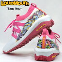 ラウドマウス メンズ スパイクレス ニット ゴルフシューズ Tags Neon タグスネオン LM-GS0003 762979(317) 【日本規格】【新品】RAAR Loudmouth スニーカー JUN2