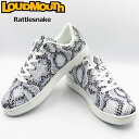 ラウドマウス ユニセックス スパイクレス ゴルフシューズ Rattlesnake ラトルスネーク LM-GS0002 763974(293) 3SS2 Loudmouth スニーカー メンズ レディース APR3