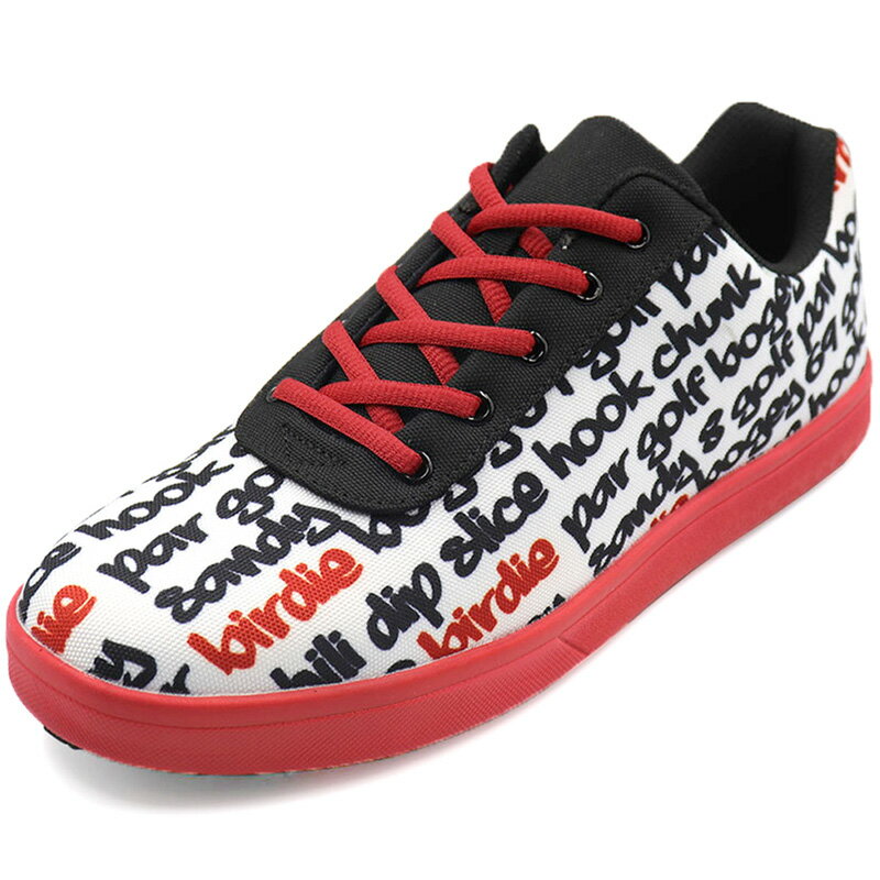 ラウドマウス ユニセックス スパイクレス ゴルフシューズ Big Words White ビッグワーズホワイト LM-GS0005 764964(409) 【日本規格】【新品】TAAR Loudmouth スニーカー メンズ レディース APR1